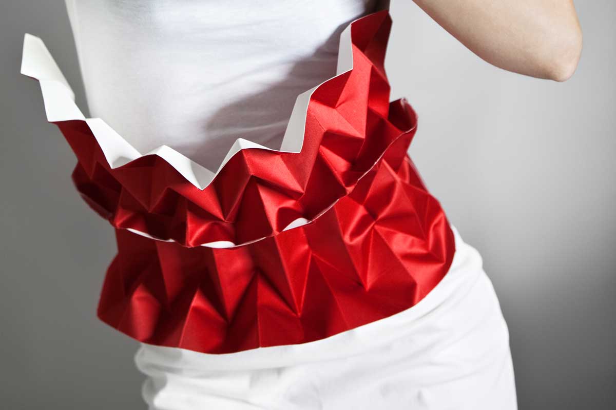 Origami meets Fashion | Corsage